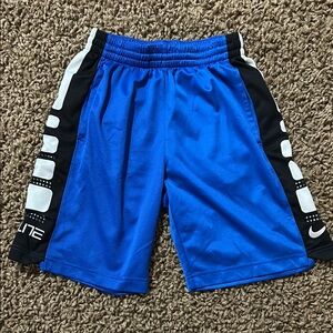 Nike Blue and Black Athletic Shorts